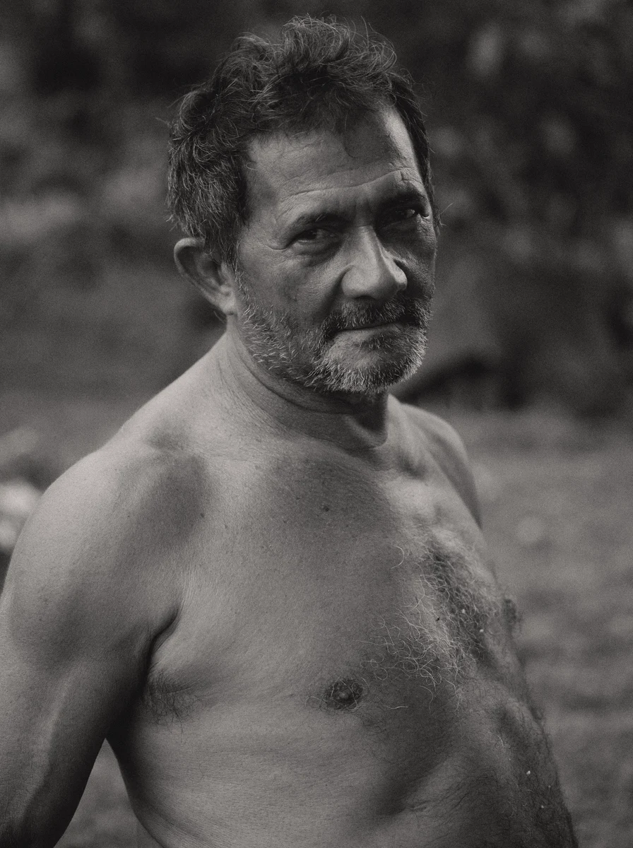 Retrato de um morador da região