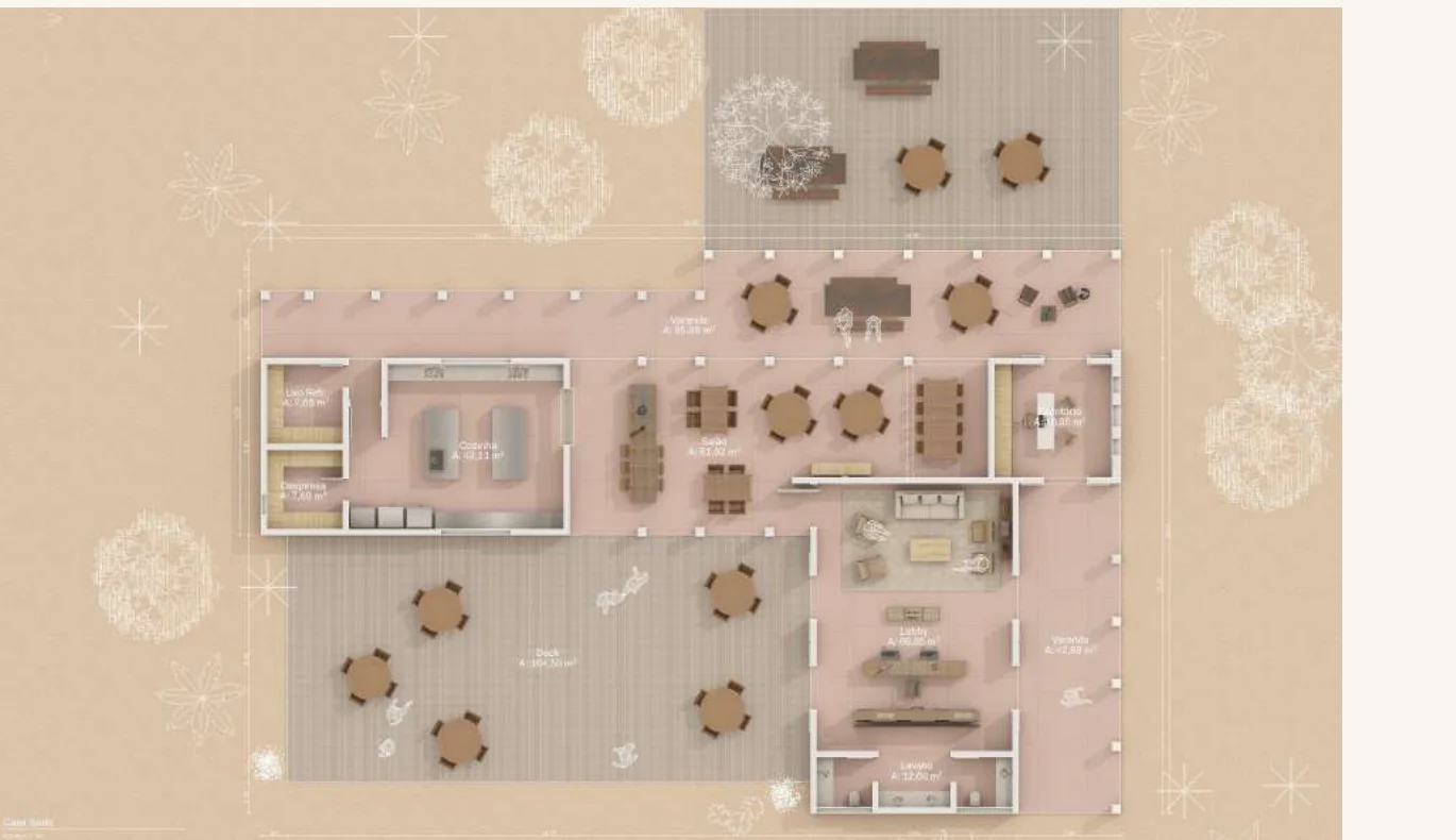 Casa Sede — planta humanizada